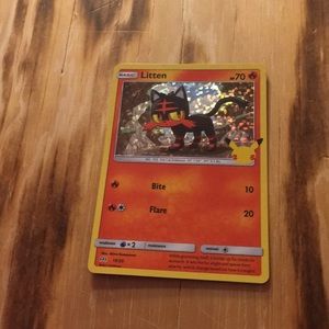25th anniversary Pokémon card